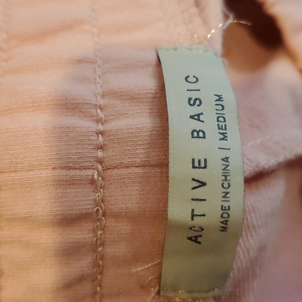 Clad & Cloth Blush Colored Old Skool Shorts  in a size Medium - Picture 4 of 7